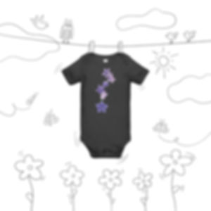 Bellflower Stack Baby Bloom Onesie