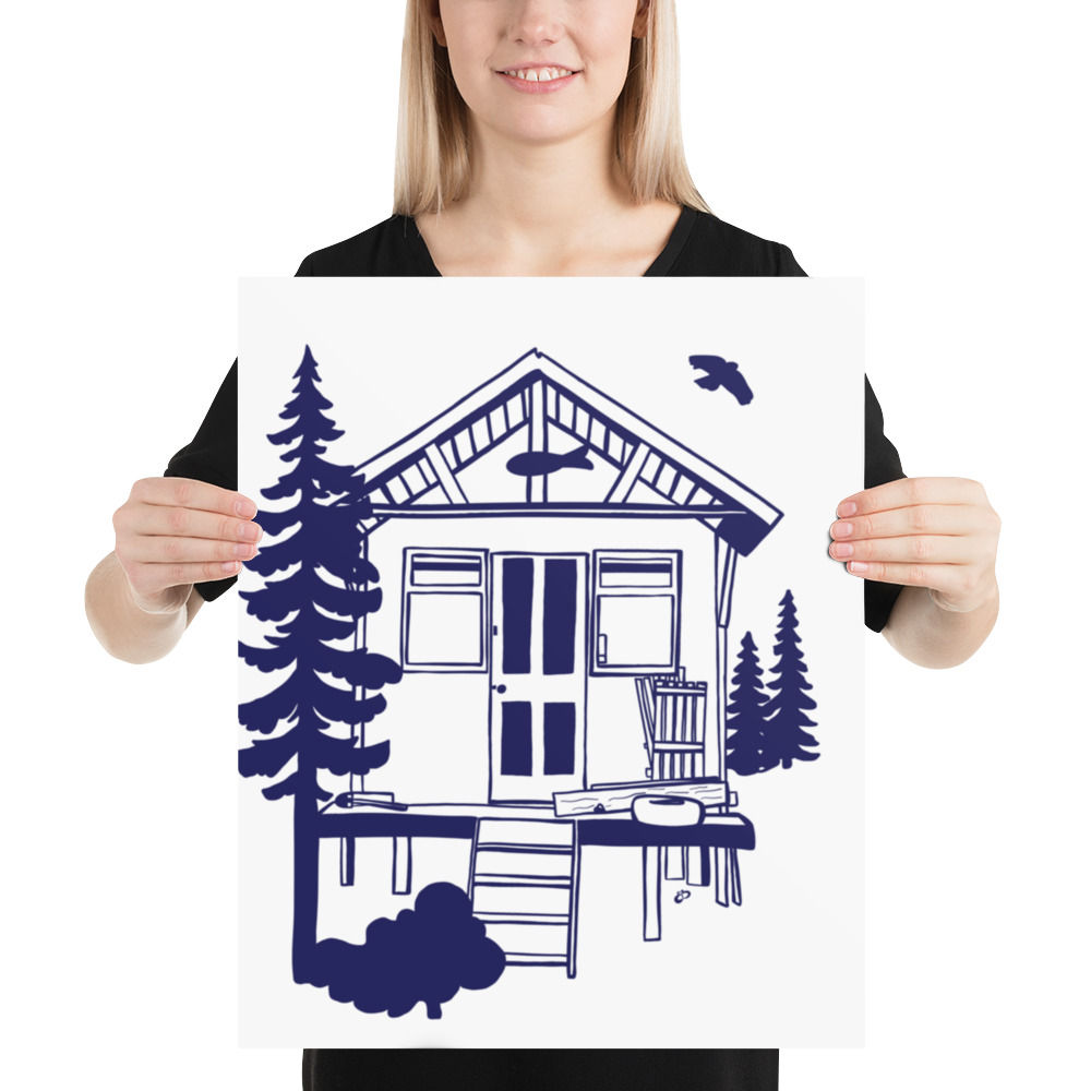 Lake Life #7 Art Print