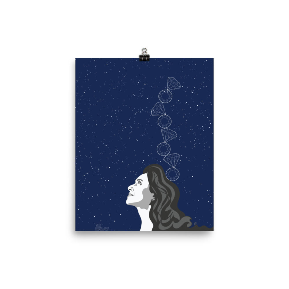 Lucy in the Sky with Diamonds Art Print