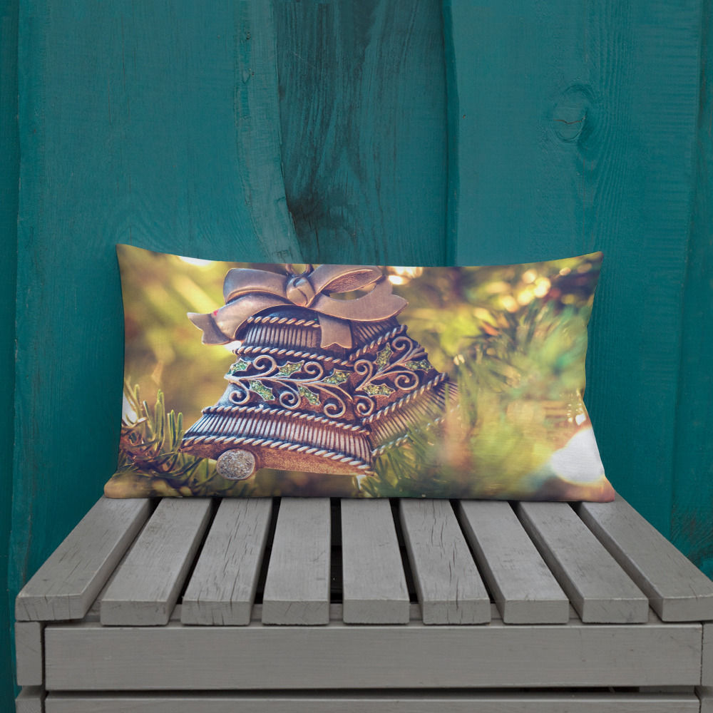 Christmas Bells Premium Pillow