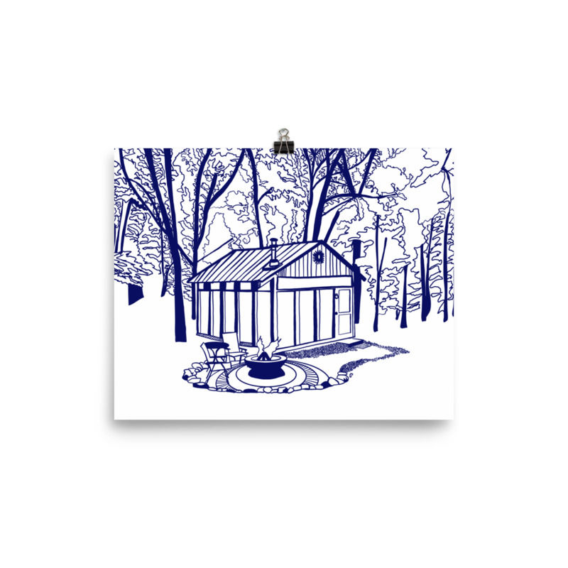 Lake Life #5 Art Print