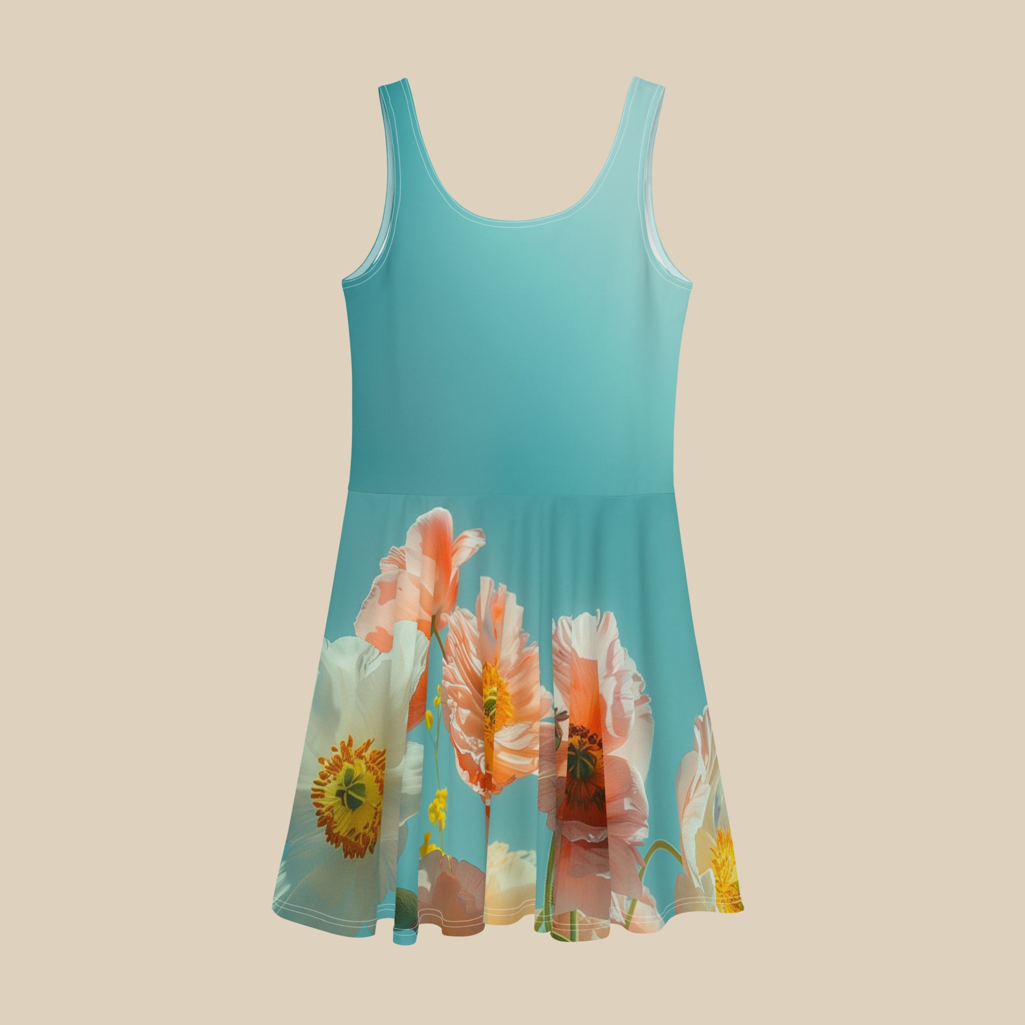 Poppies Skater Dress