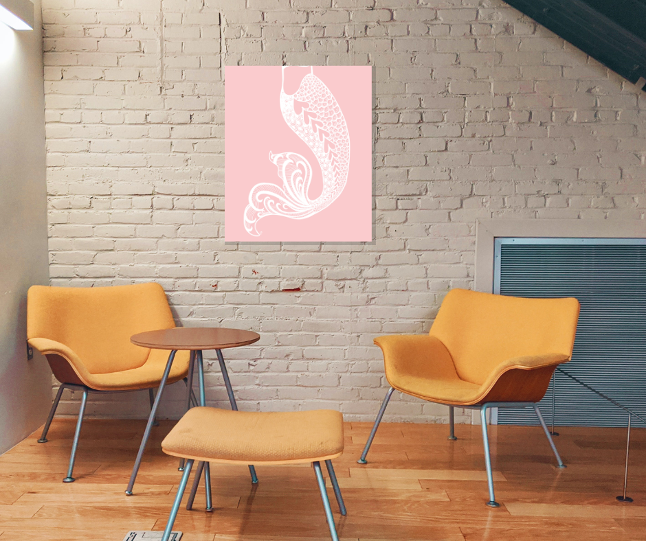 Mermaid Love Art Print