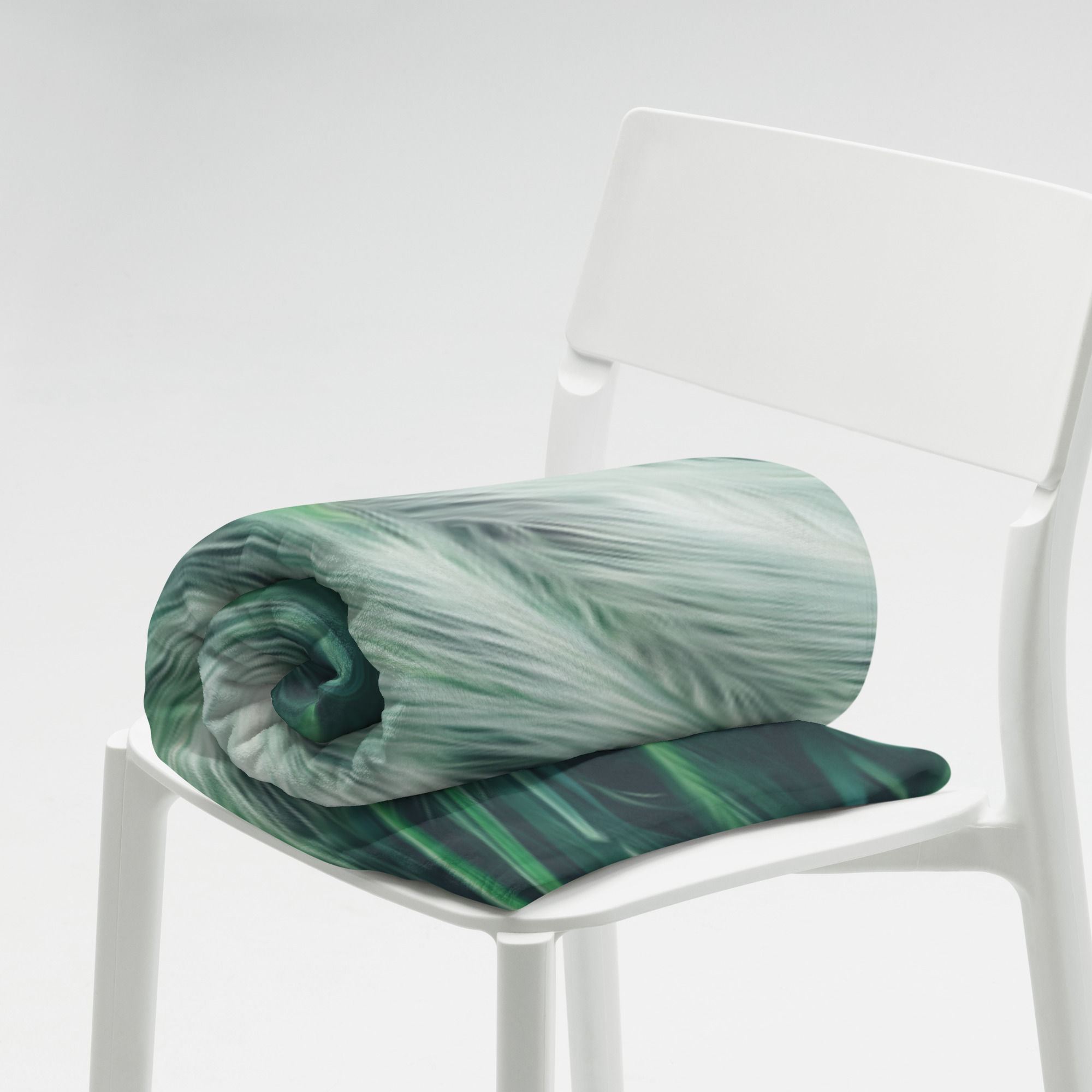 Wispy Grass Throw Blanket