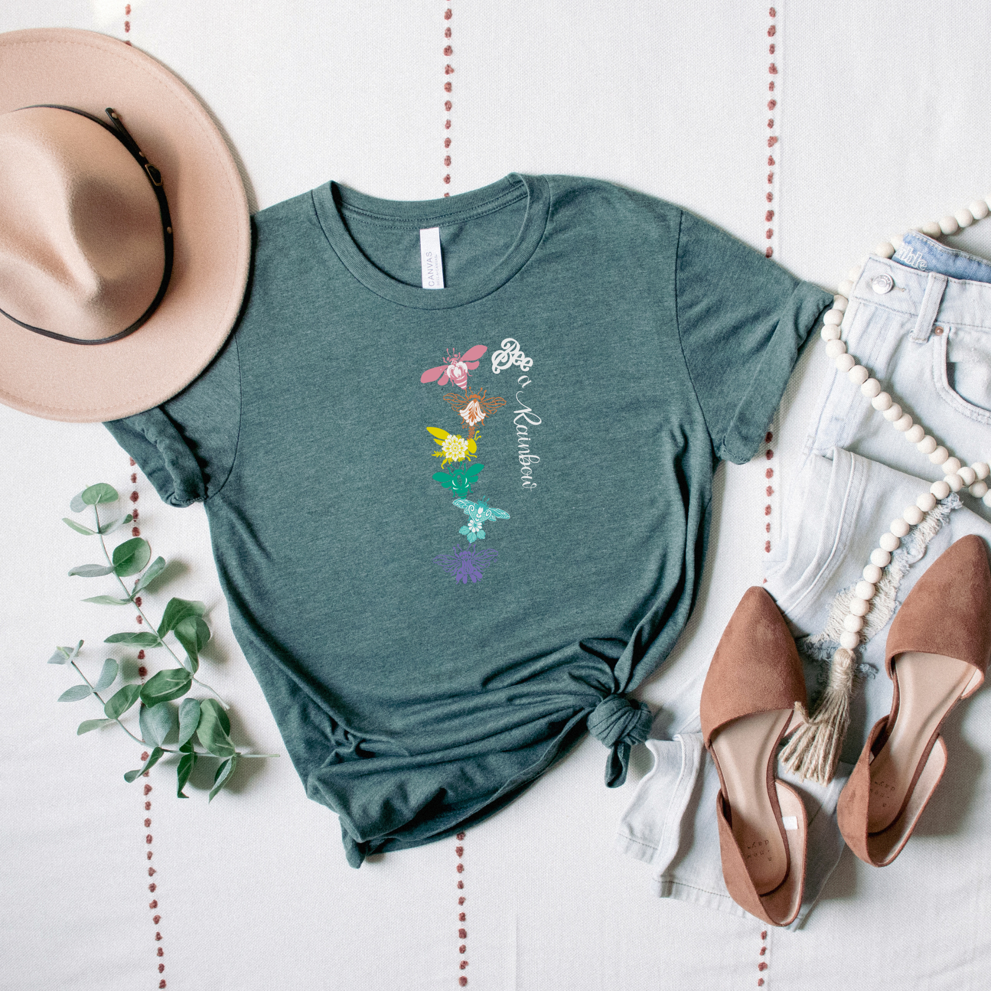 Bee a Rainbow Unisex T-Shirt