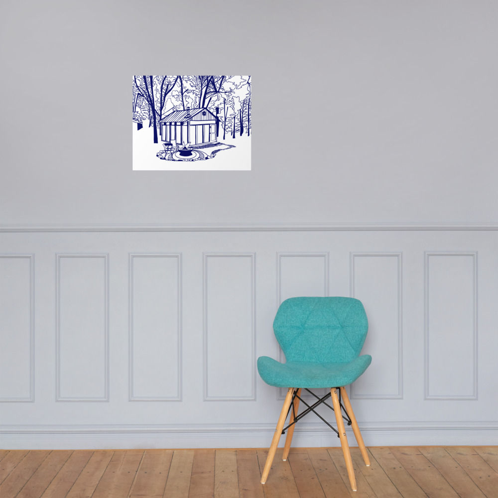 Lake Life #5 Art Print