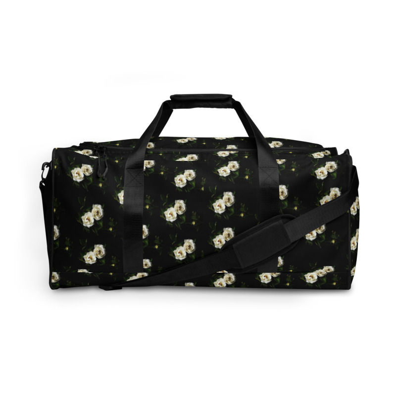 Thumbnail: La Vie en Rose Duffle Bag front