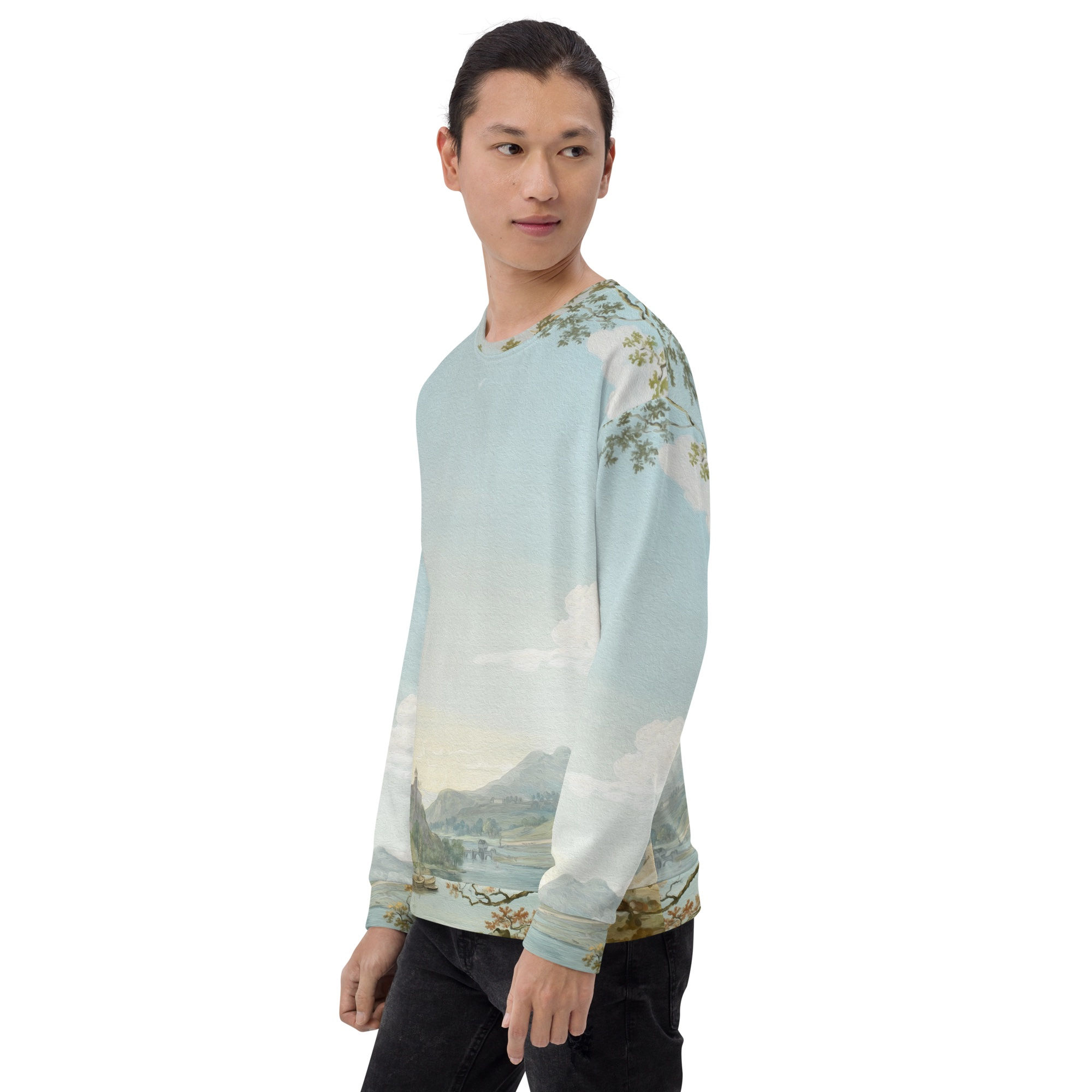 Green loop Fishing at Rocky Point Unisex Sweatshirt
