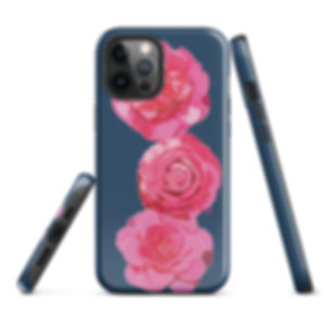 Camelia Flower Stack Tough Case for iPhone®