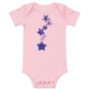 Bellflower Stack Baby Bloom Onesie