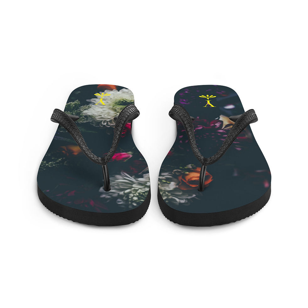 Thumbnail: Dreaming in Flowers Flip-Flops