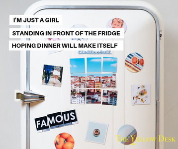 Joke about what to make for dinner - Yellow Funnies