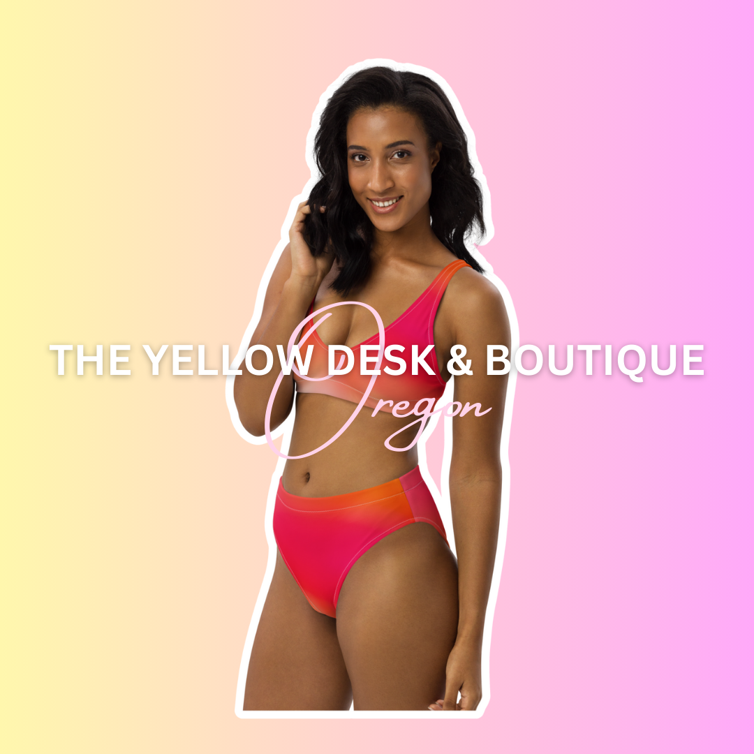 Green living Clementine Recycled High-Waisted Bikini
