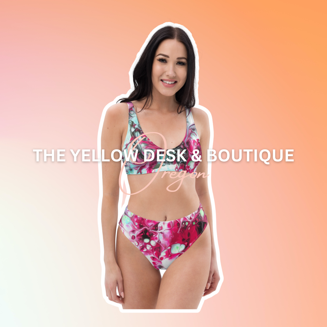 Mia Recycled High-Waisted Bikini responsible fashion