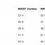 Thumbnail: Daisy Chain Blue Capri Leggings size chart