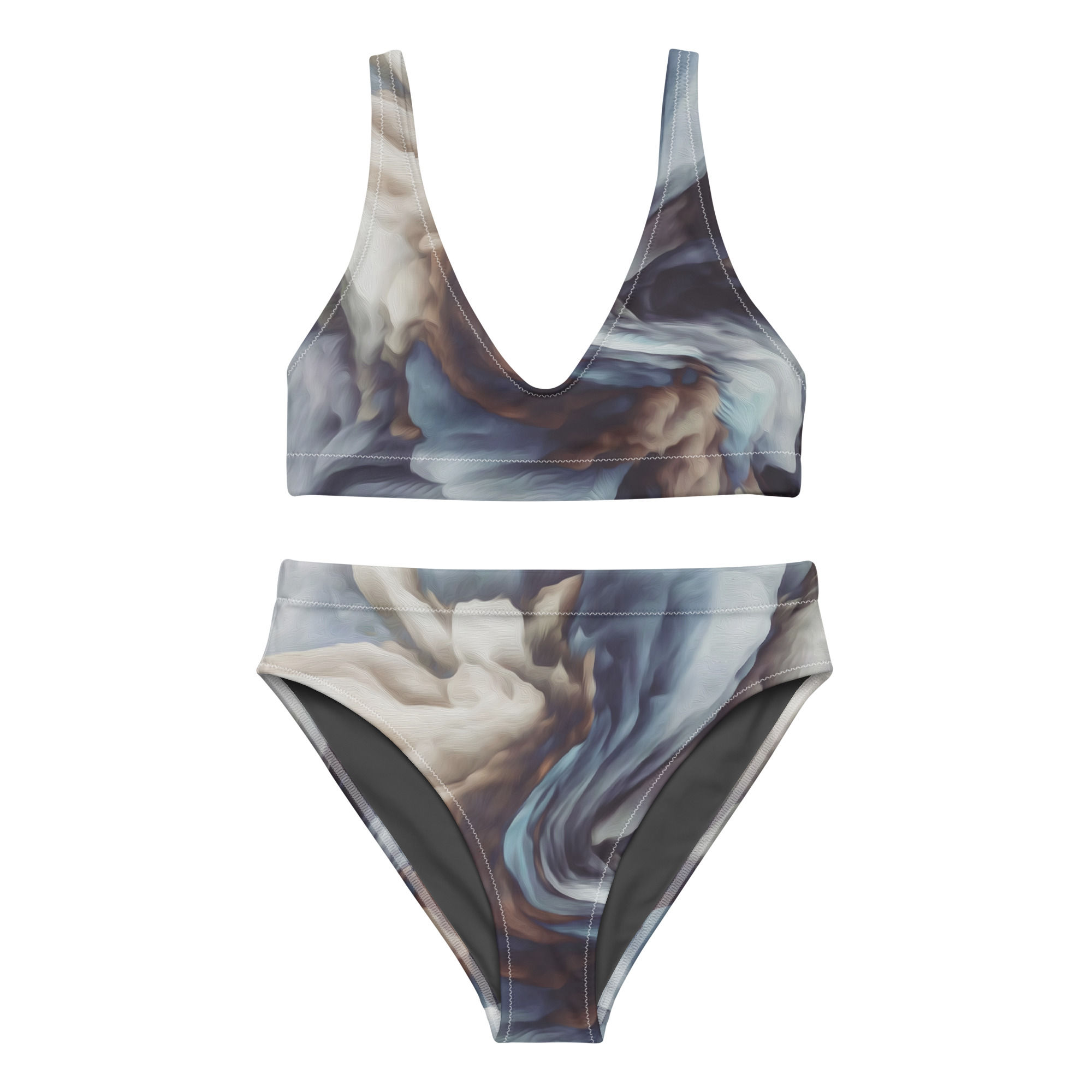 Isabella Recycled High-Waisted Bikini