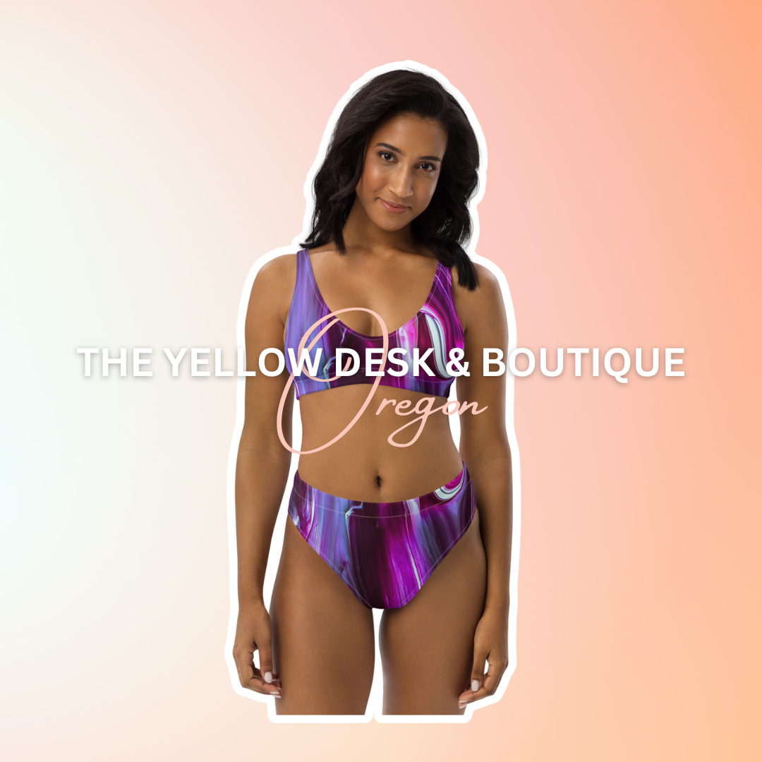 Maria Recycled High-Waisted Bikini Responsible fashion