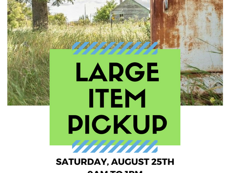 Annual Large Item Pick Up