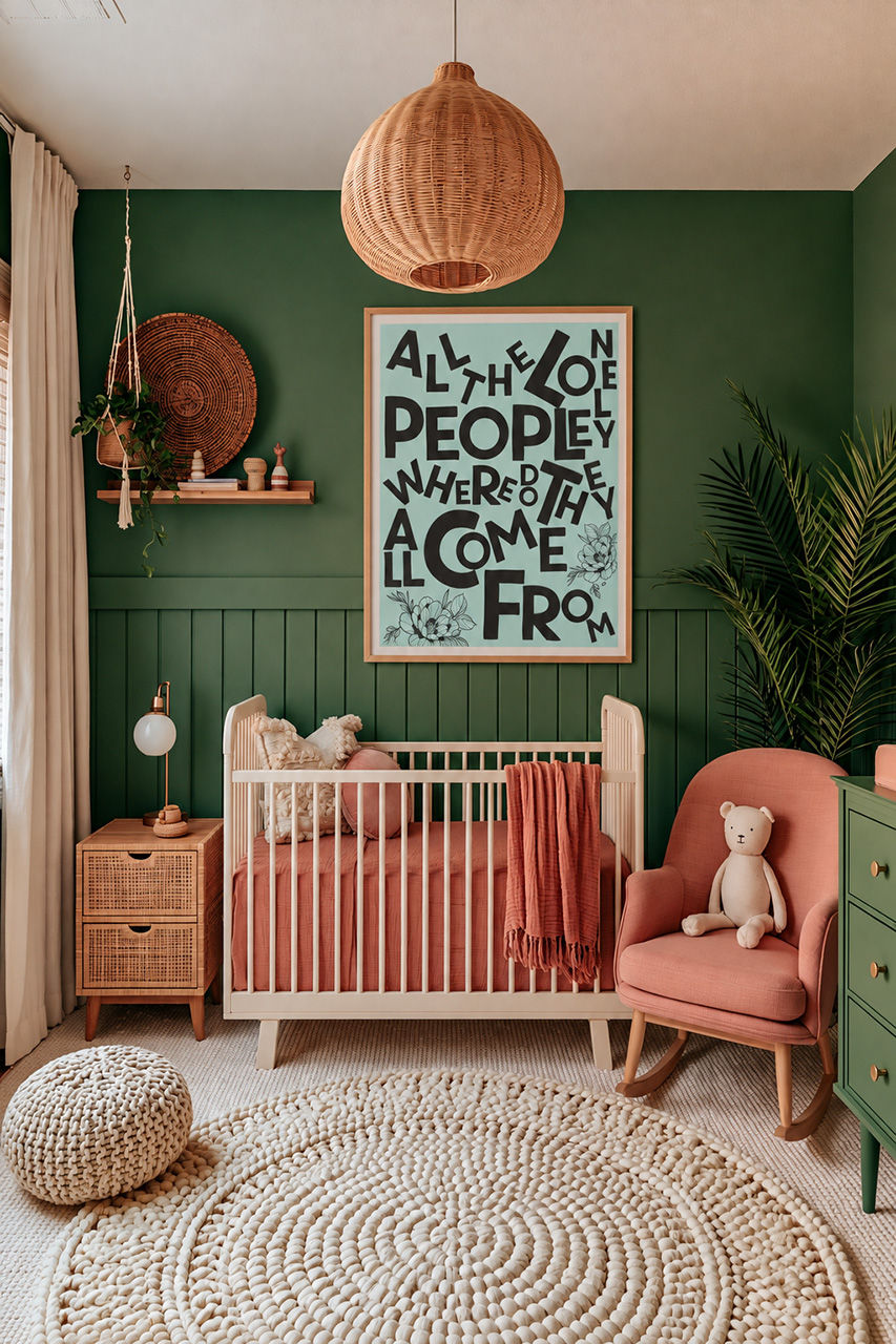 All the Lonely People Hand-Lettering Art Print