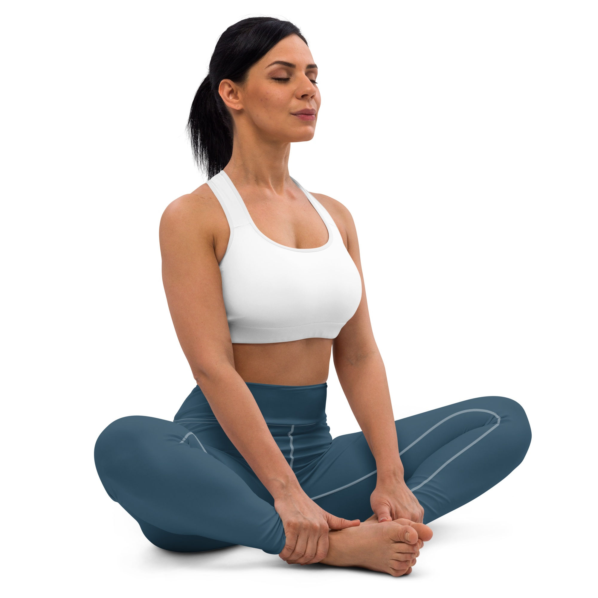 Peacock Blue Exercise Pants