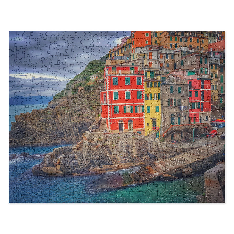 Cinque Terre Italy Jigsaw Puzzle large