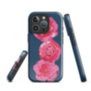 Camelia Flower Stack Tough Case for iPhone®