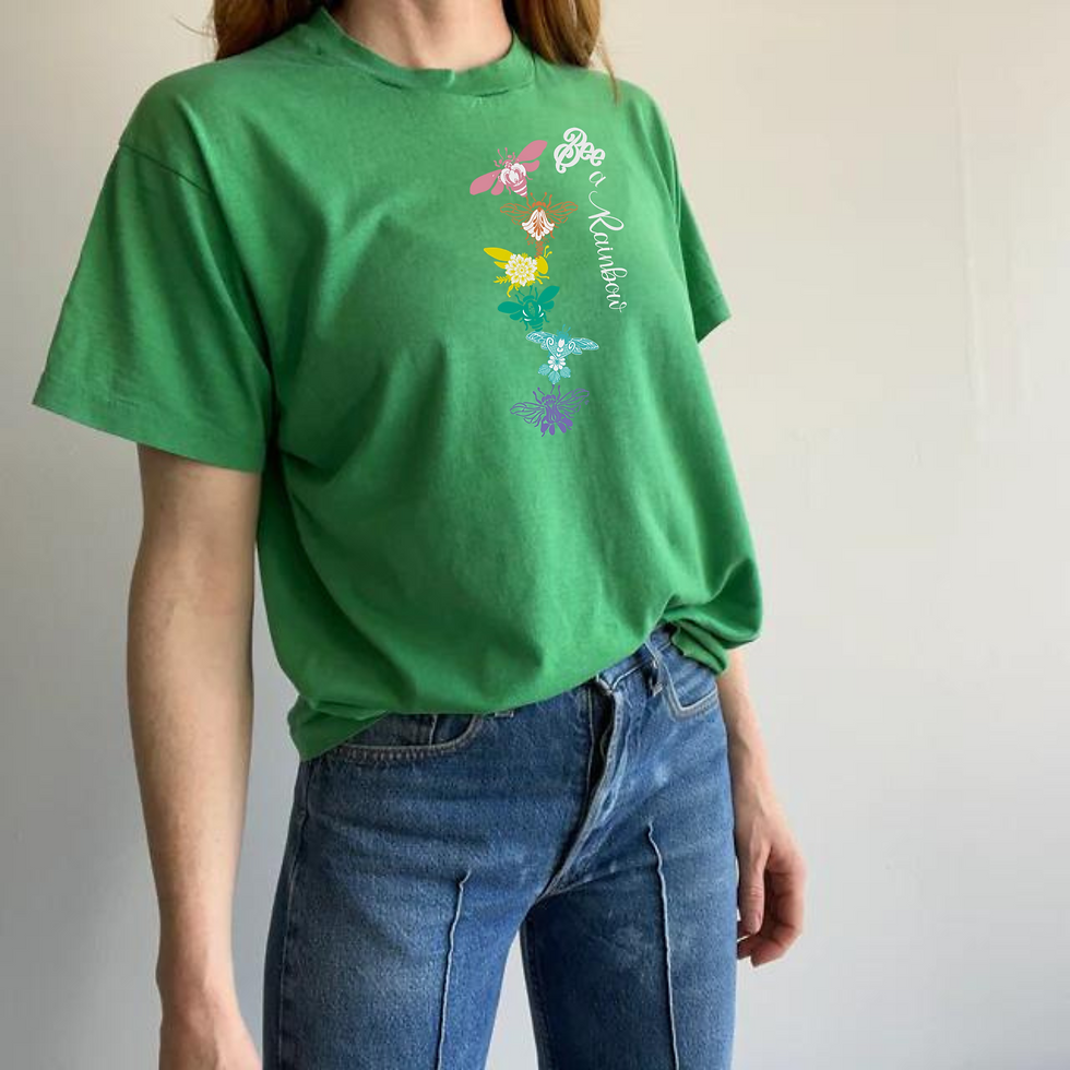 Thumbnail: Bee a Rainbow Unisex T-Shirt