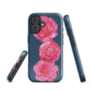 Camelia Flower Stack Tough Case for iPhone®