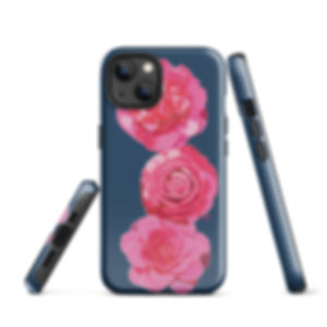Camelia Flower Stack Tough Case for iPhone®