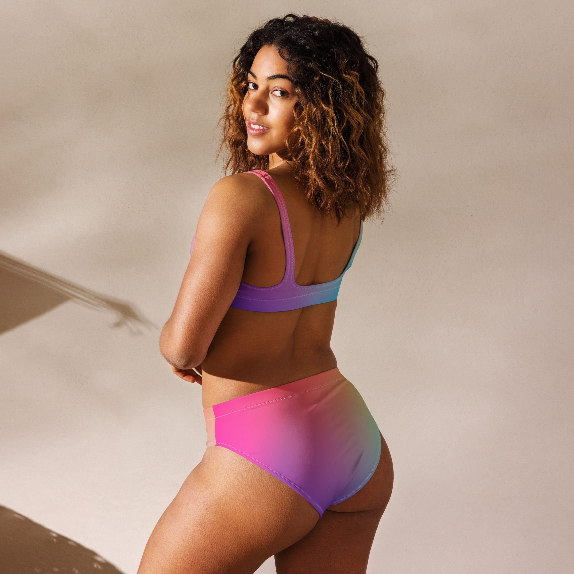 Green living Imogen Recycled High-Waisted Bikini