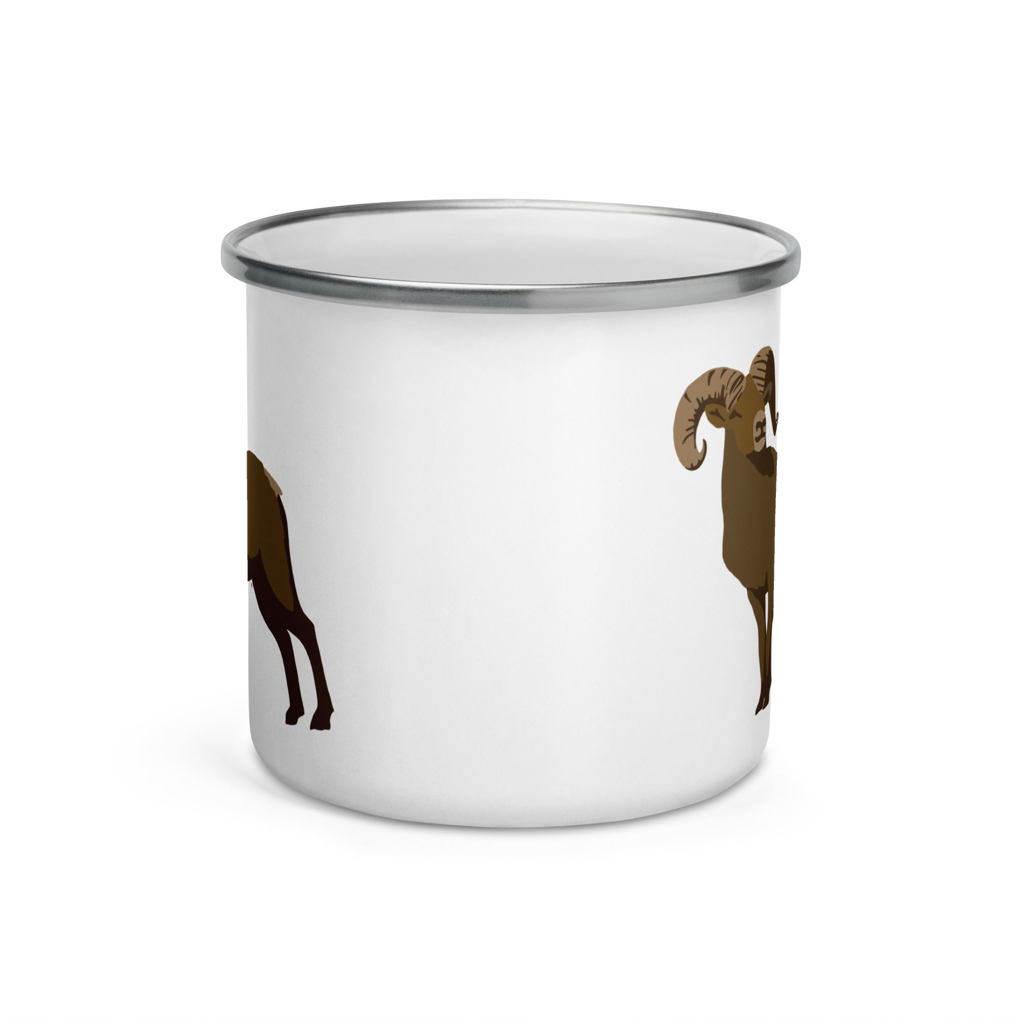 Ram Enamel Mug