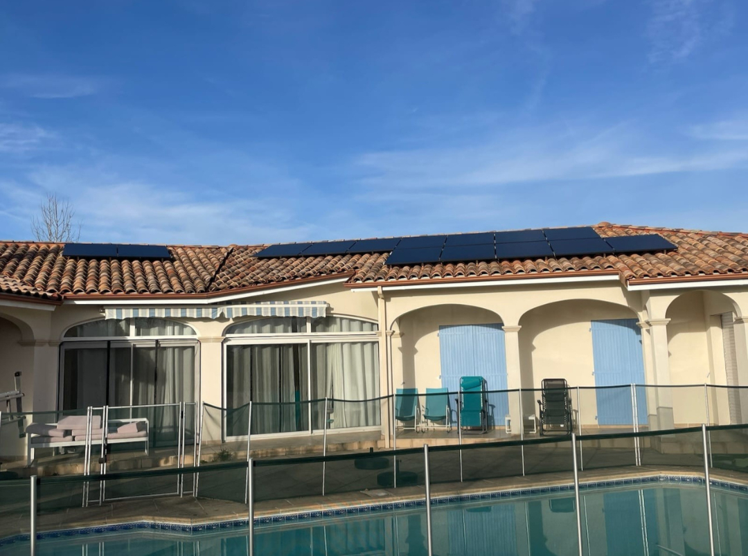 Installation solaire 5,95 kWc à Aire-sur-l'Adour
