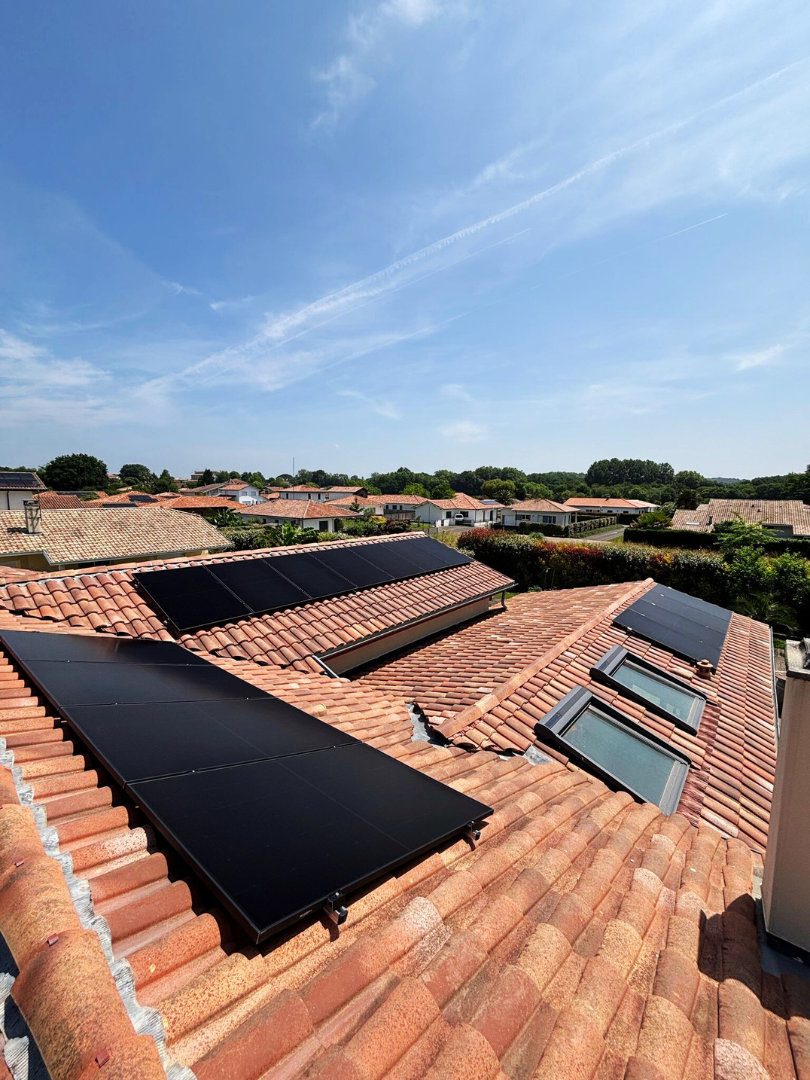 Installation solaire 6,375 kWc à Saubrigues