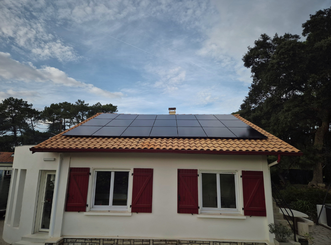 Installation solaire 8,925 kWc à Ondres