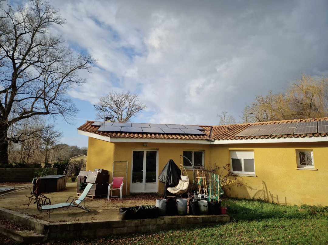 Installation solaire 4,675 kWc à Saint-Justin