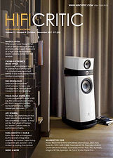HiFiCritic Decemeber 2017 magazine cover