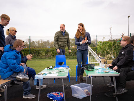 A Royal Visit to Cheesy Waffles: Prince William and Kate meet the Cheesy Members in Durham
