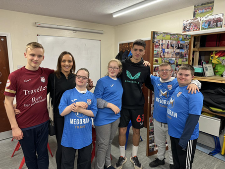 Ben Parkinson visits Fun Fit Club
