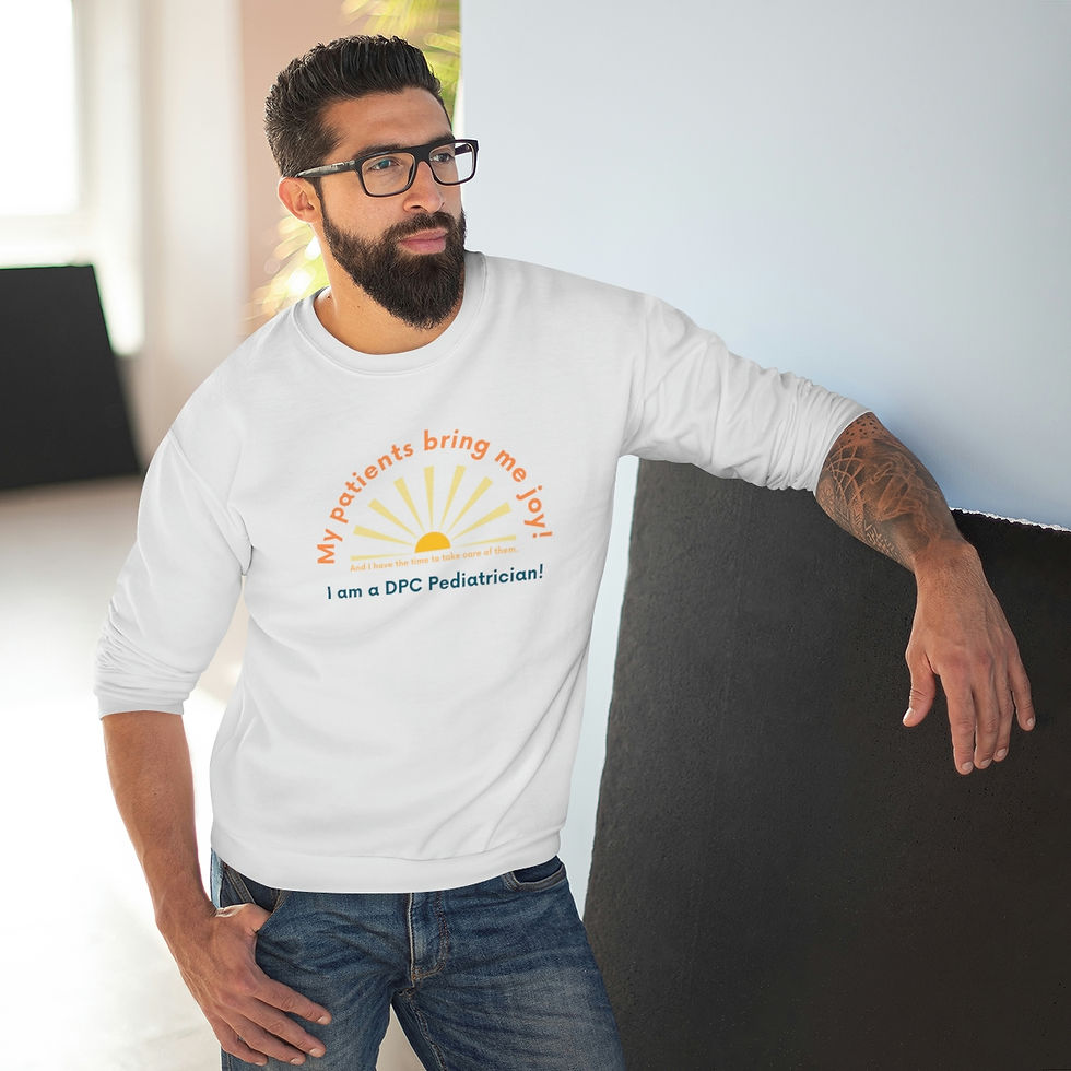 Thumbnail: My Patients Bring Me Joy Unisex Crew Neck Sweatshirt