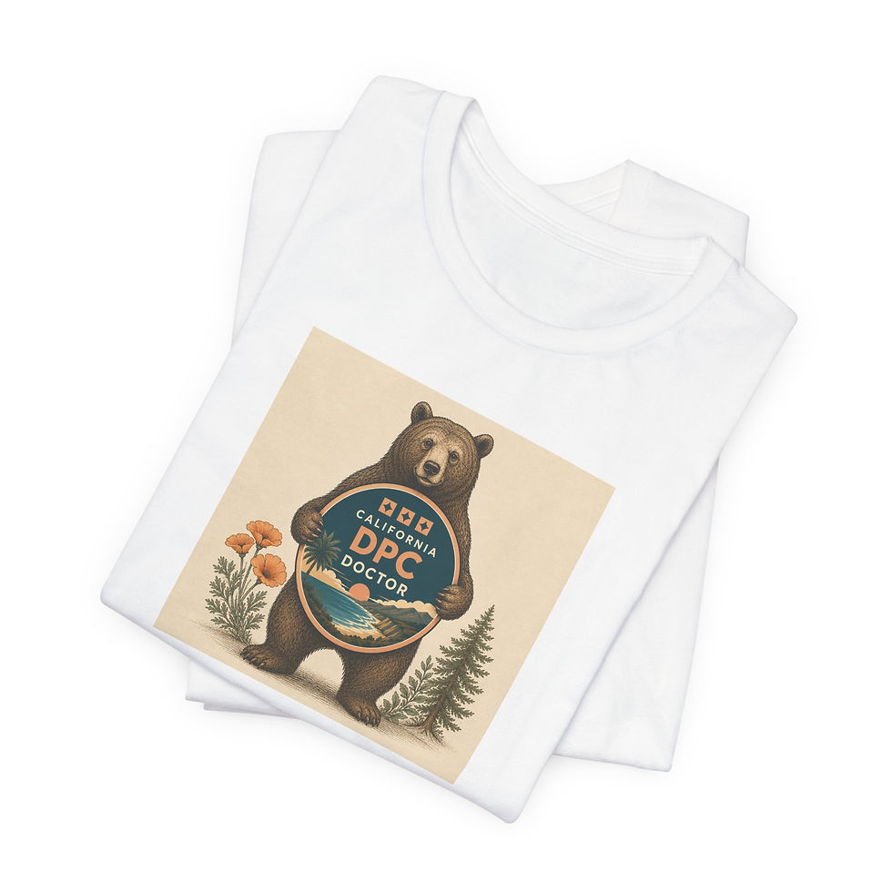 Thumbnail: Bear Camper T‑Shirt — 'DPC Doctor' Vintage Outdoor Graphic Tee