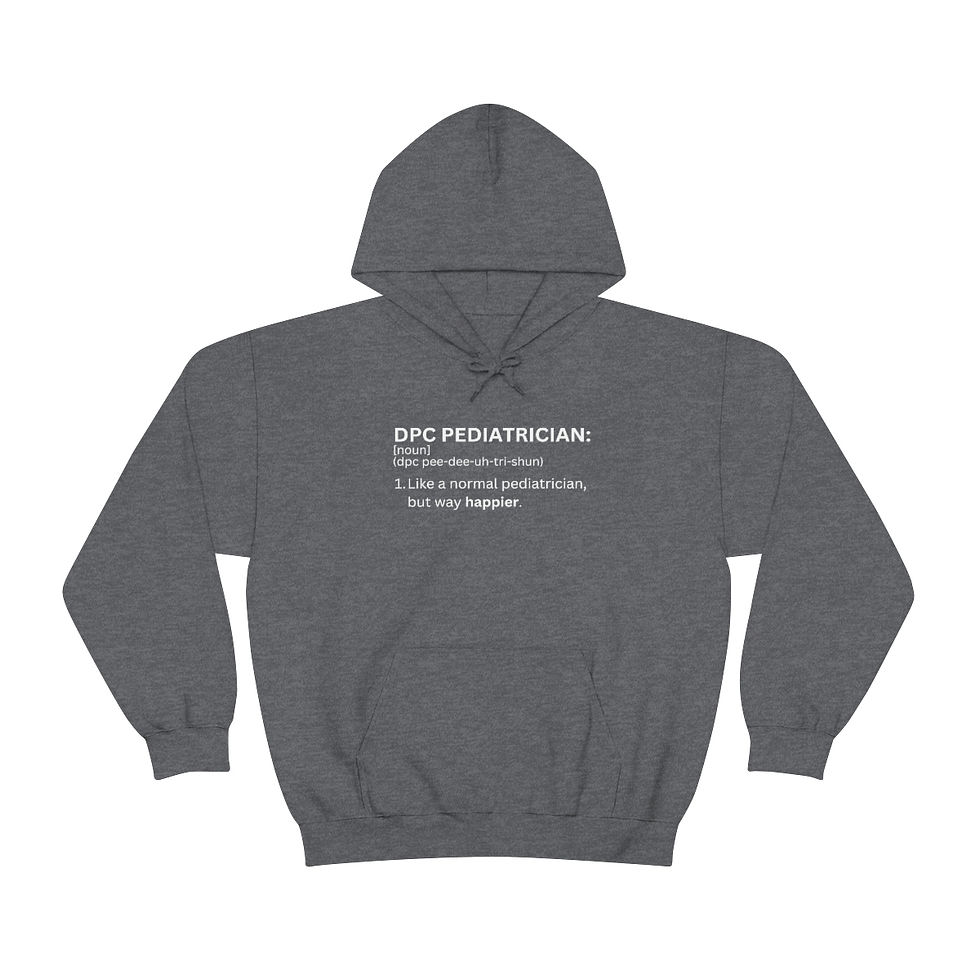 Thumbnail: DPC Pediatrician DEFINED Unisex Heavy Blend™ Hooded Sweatshirt
