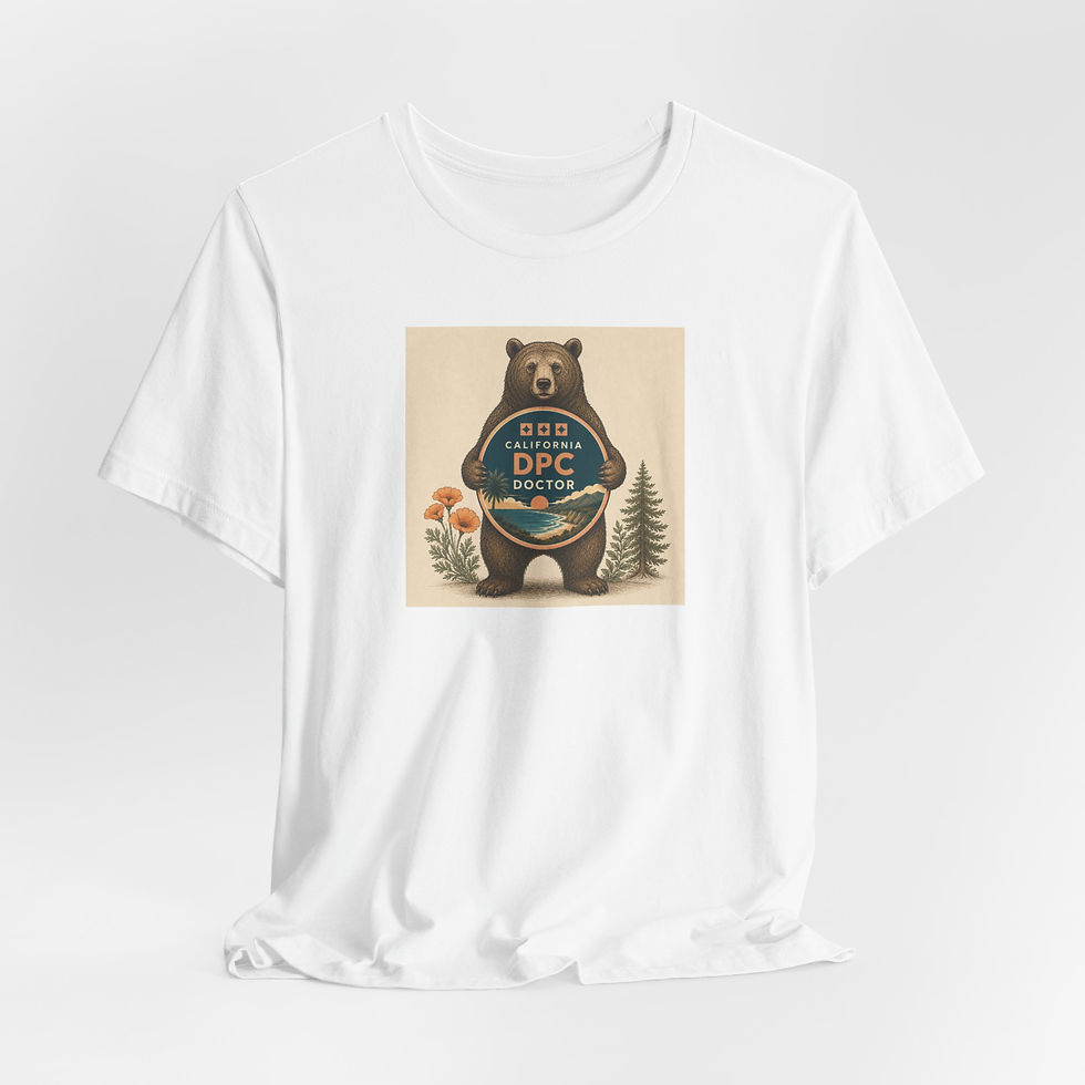 Thumbnail: Bear Camper T‑Shirt — 'DPC Doctor' Vintage Outdoor Graphic Tee