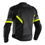 Miniature : Veste RST Sabre Airbag cuir - noir/jaune fluo