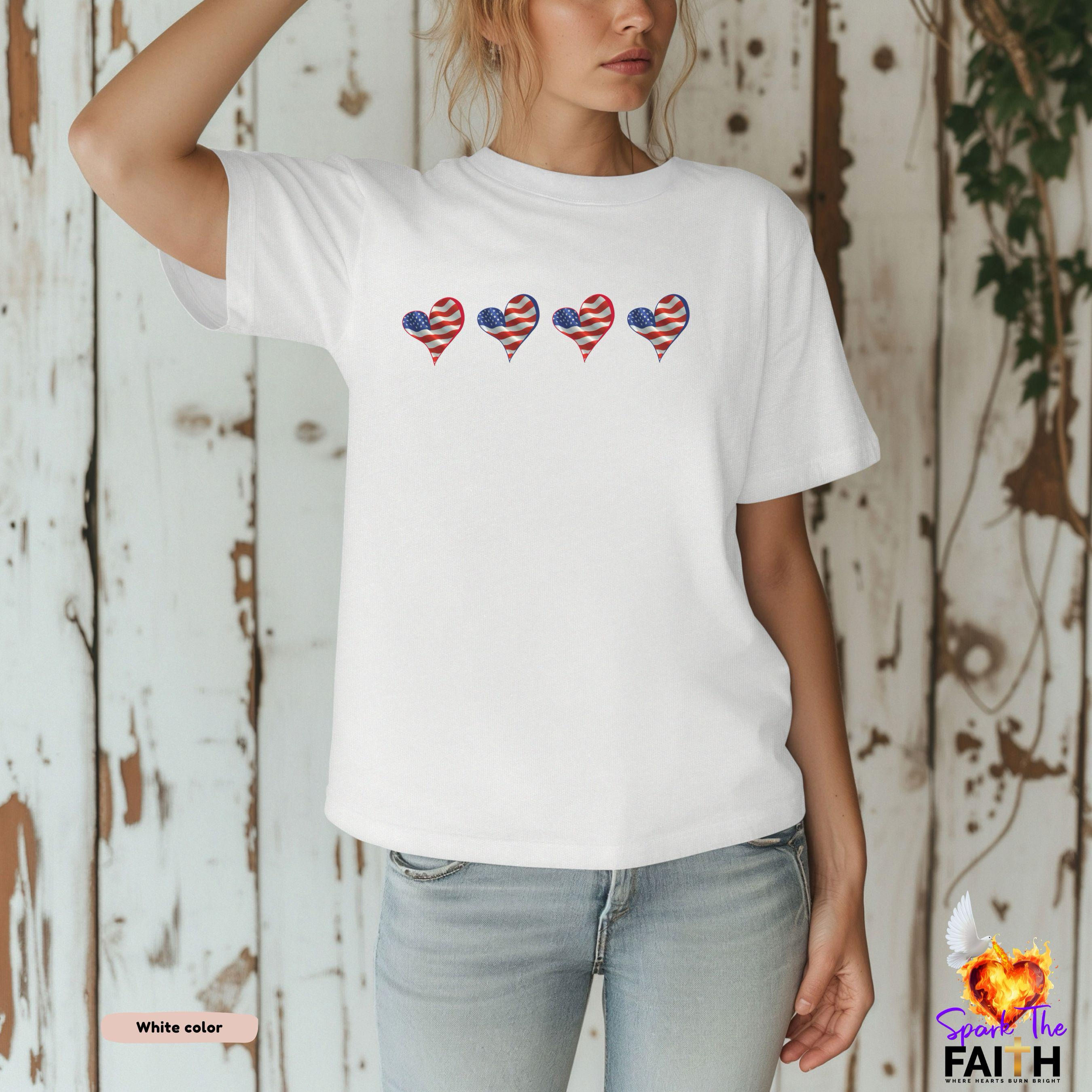Patriotic Heart T-shirt