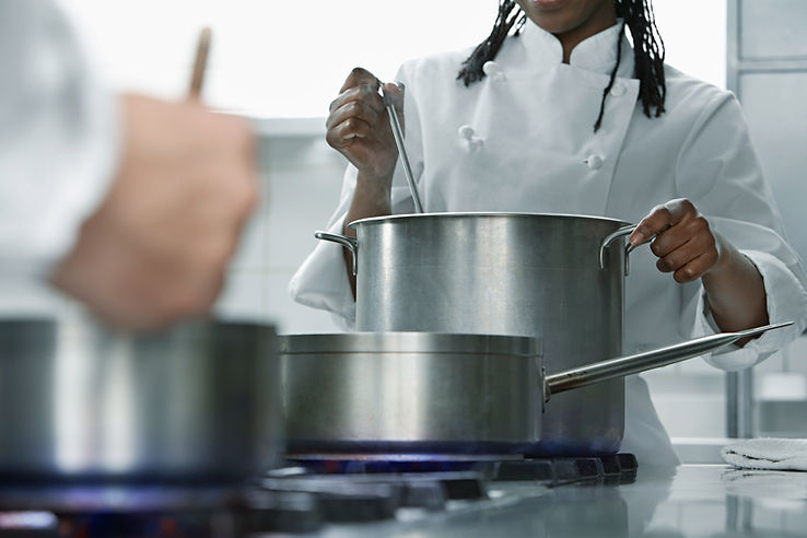 Chef Cooking Soup