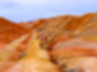 Geology of Rainbow Mountains Zhangye Danxia - scientific explanation of the colors of Rainbow Mountains China