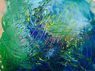 Late night communal painting