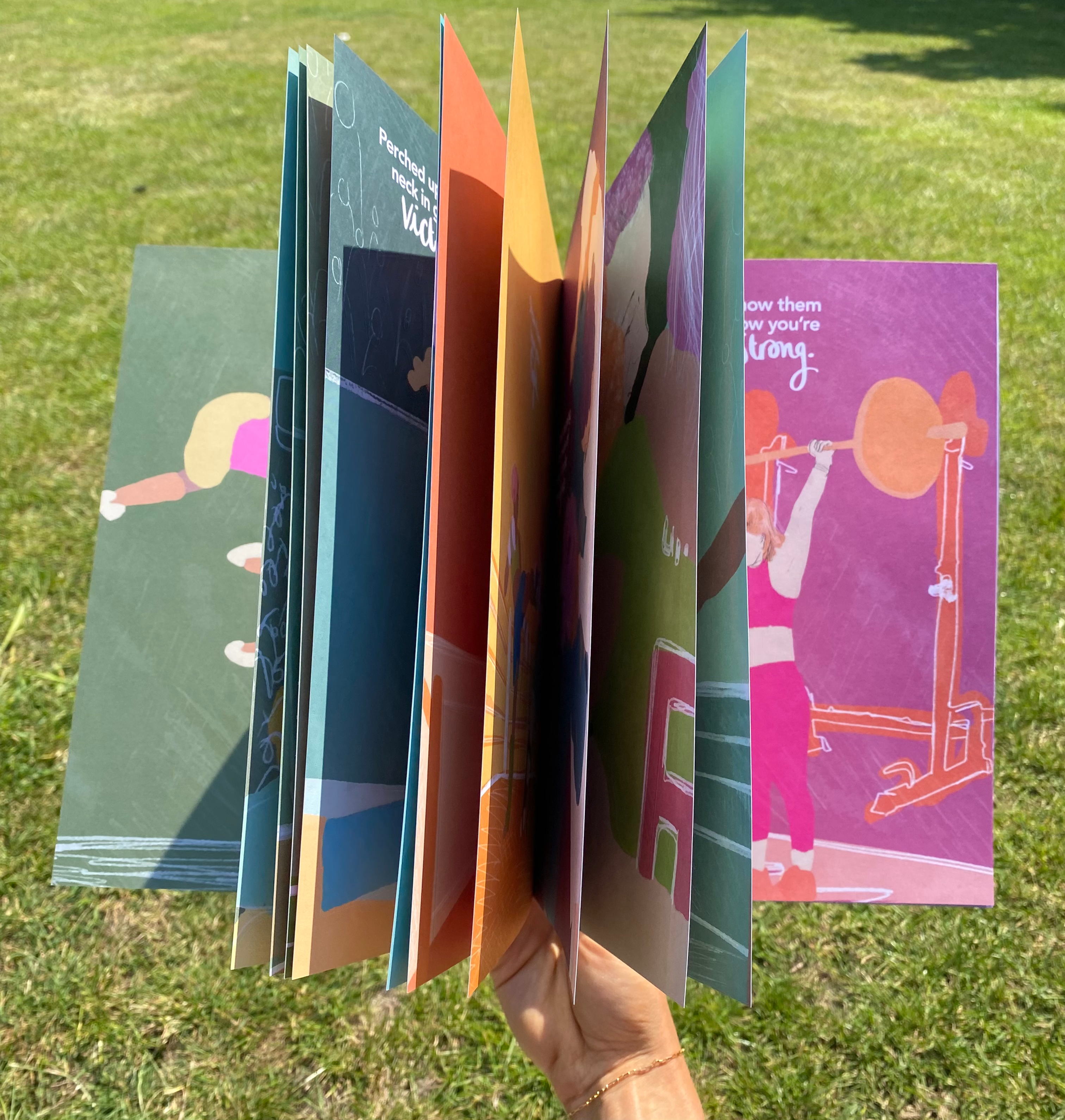 'Oh, She Will' poem book