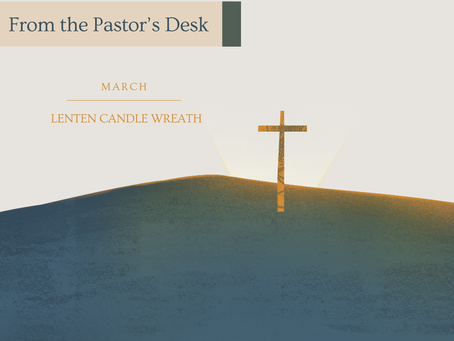 SFPF: Lenten Candle Wreath