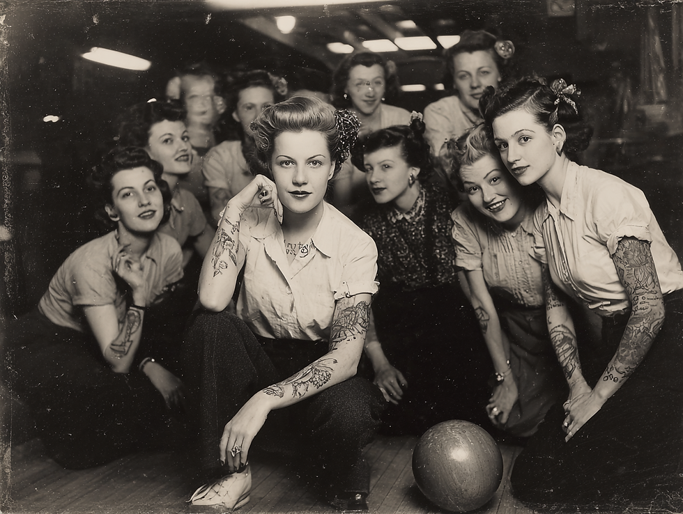 Out of the Gutter: Lesbians 40-60 bowling event.